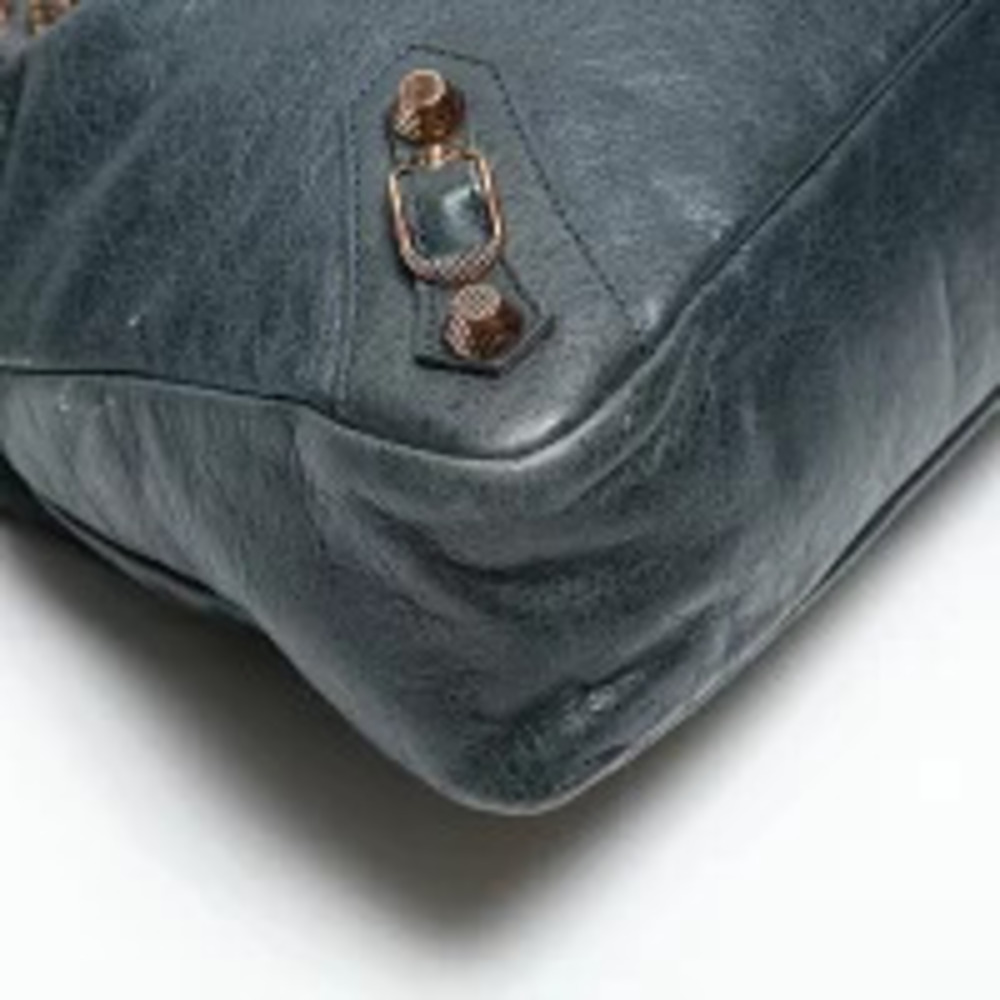 Balenciaga City Giant Shoulder Bag Green - Picture 6 of 13